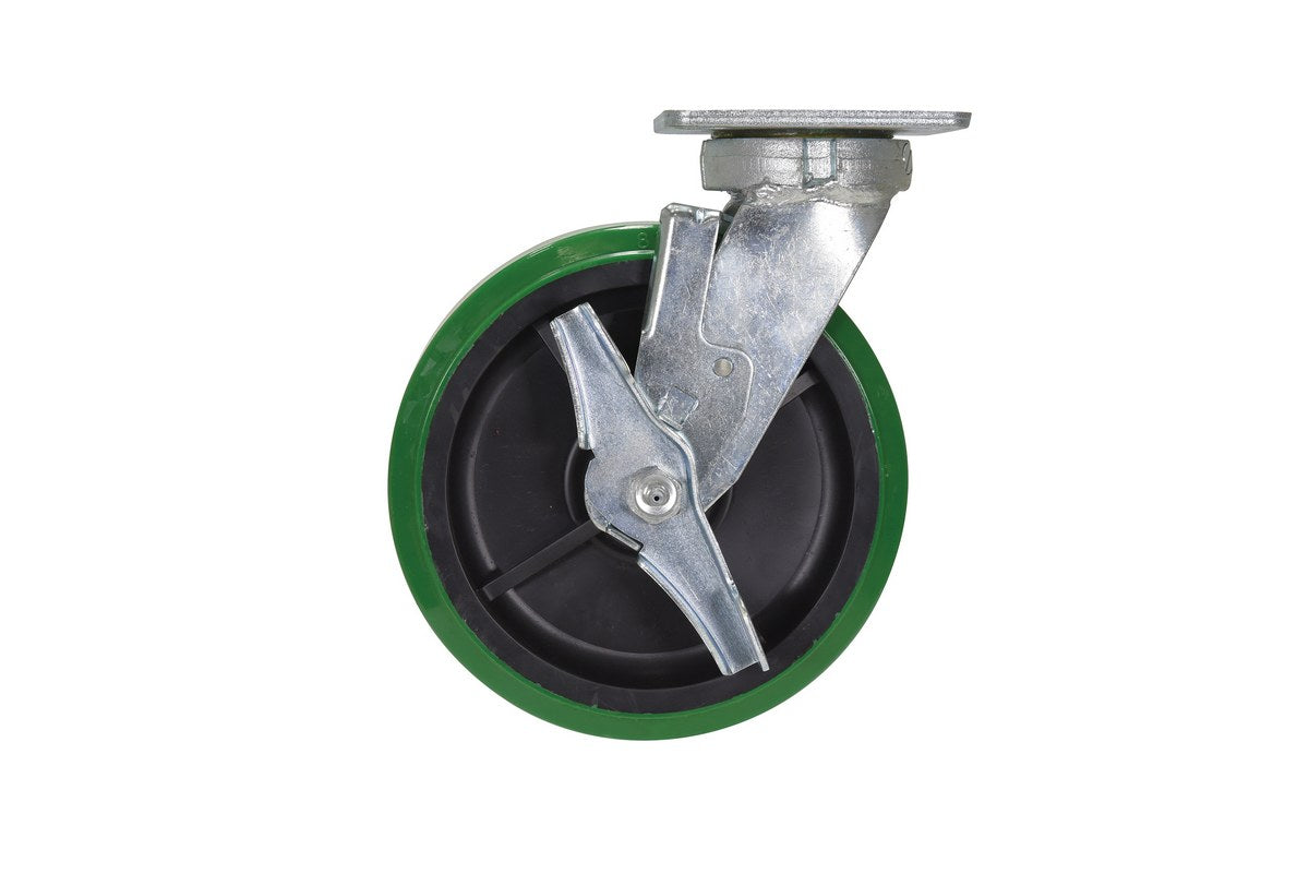 8X2 POLYURETHANE - DURATOUGH SWIVEL W/BR
