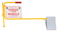 Thumbnail for Aluminum Wheel Chock with Flag