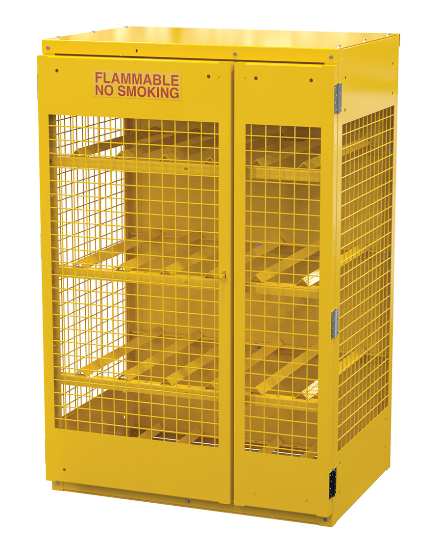 HORIZONTAL 12 CYLINDR STORAGE CABINET KD