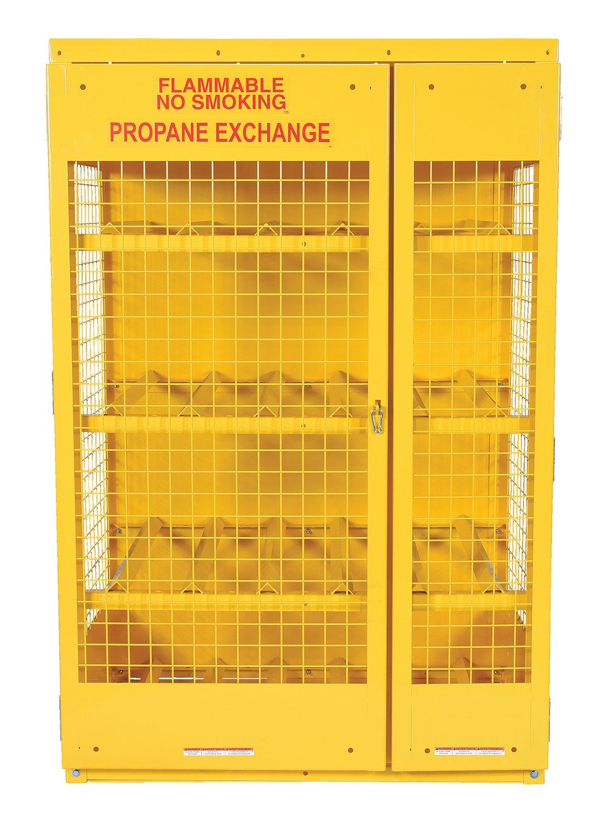 HORIZONTAL 12 CYLINDER STORAGE CABINET