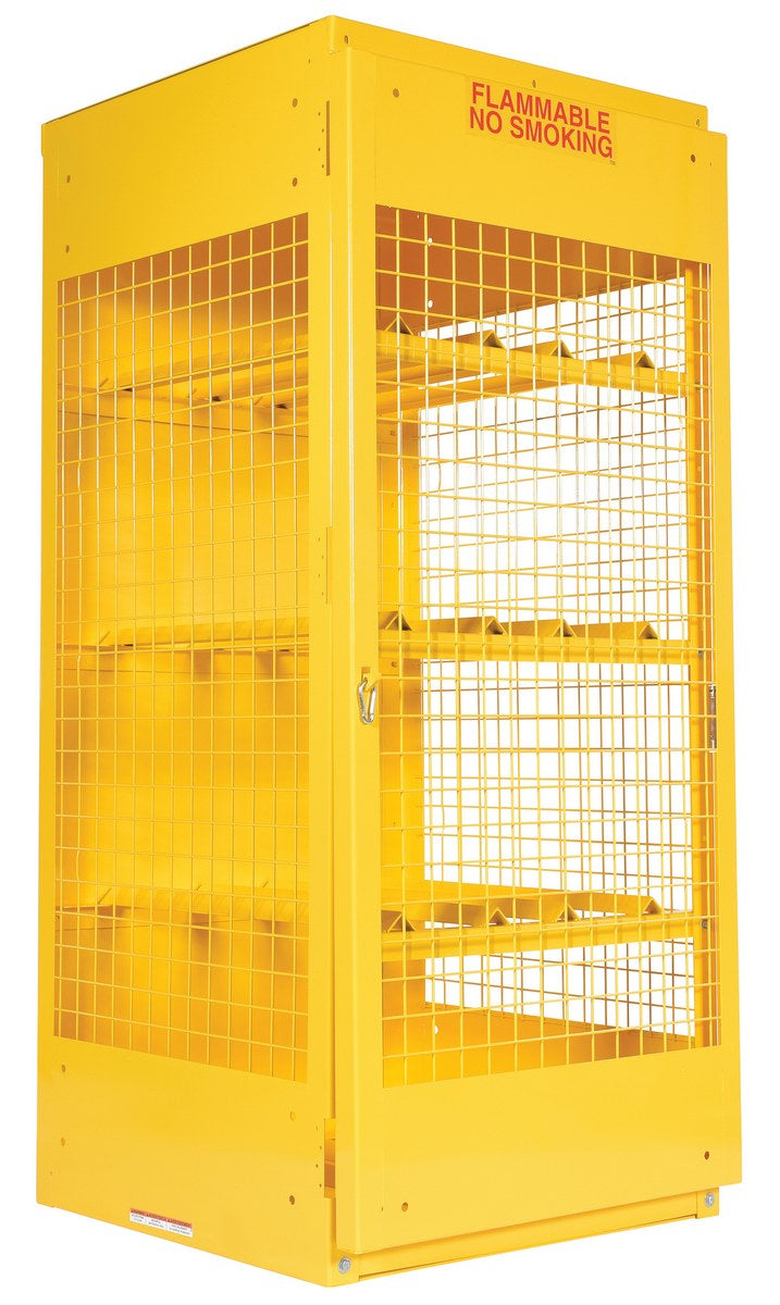 Vestil Horizontal 8 Cylinder Storage Cabinet