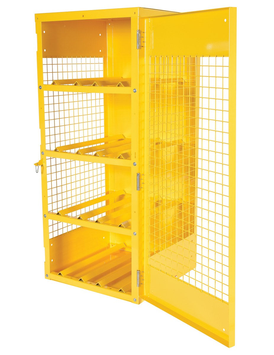 Vestil Horizontal 8 Cylinder Storage Cabinet