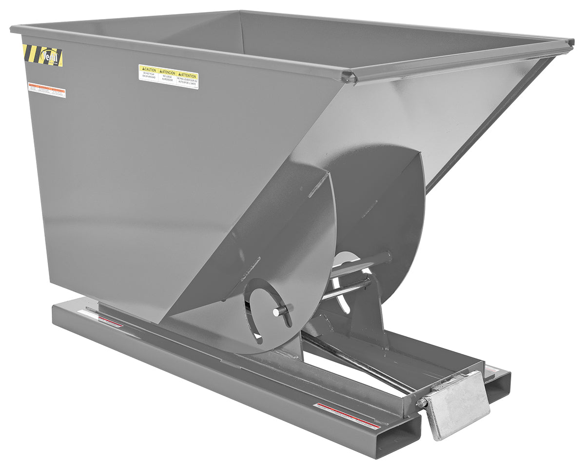 SELF-DUMP HOP HD 1 CU YD 6K MACHINE GRAY