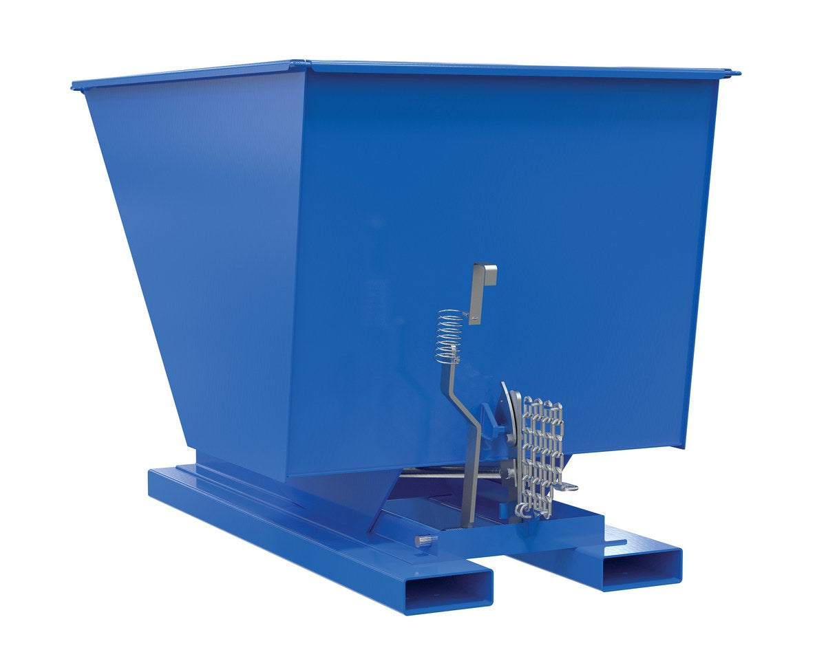SELF-DUMP HOPPER MD 1 CU YD 4K BLUE