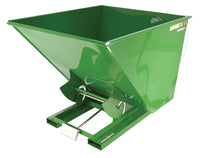 Thumbnail for 2 CuYd 70 Degree Medium Duty Self Dumping Hopper w/ Bumper Release - Green