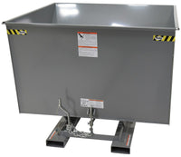 Thumbnail for 2-1/2 CuYd 70 Degree Light Duty Self Dumping Hopper w/ Bumper Release - Gray