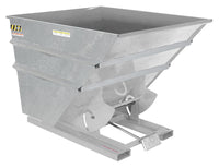 Thumbnail for 3 CuYd 70 Degree Heavy Duty Self Dumping Hopper w/ Bumper Release - Galvanized