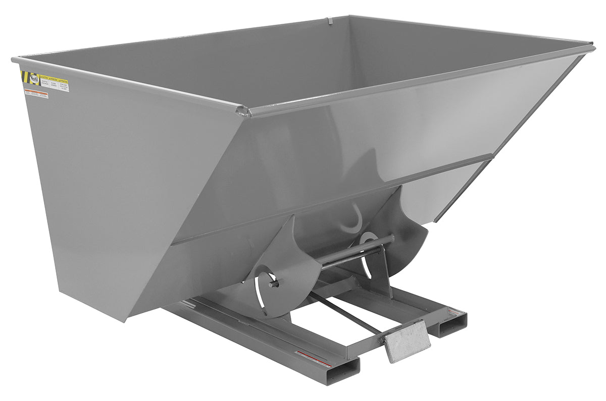 SELF-DUMP HOP LD 3 CU YD 2K MACHINE GRAY