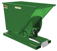 Thumbnail for 3/4 CuYd 70 Degree Heavy Duty Self Dumping Hopper w/ Bumper Release - Green