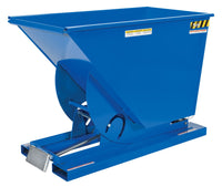 Thumbnail for 3/4 CuYd 70 Degree Medium Duty Self Dumping Hopper w/ Bumper Release - Blue