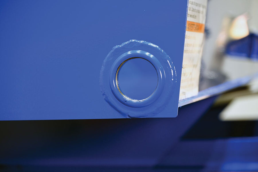 D STYLE HOPPER 2 IN DRAIN PLUG OPTION - Model D-DPLG-2