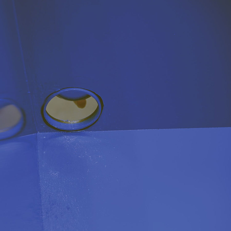 D STYLE HOPPER 2 IN DRAIN PLUG OPTION - Model D-DPLG-2