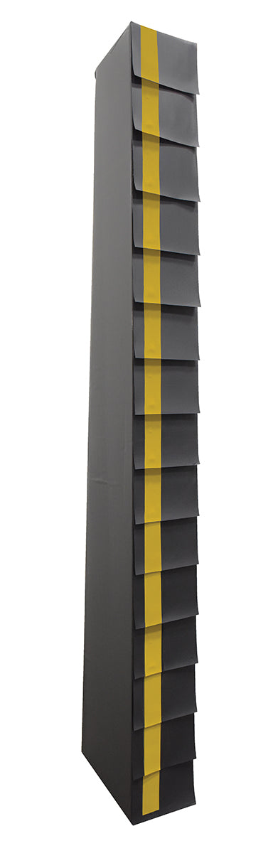 OPTIONAL FULL HEIGHT PLEATS&GUIDE STRIPS - Model D-FHPFS