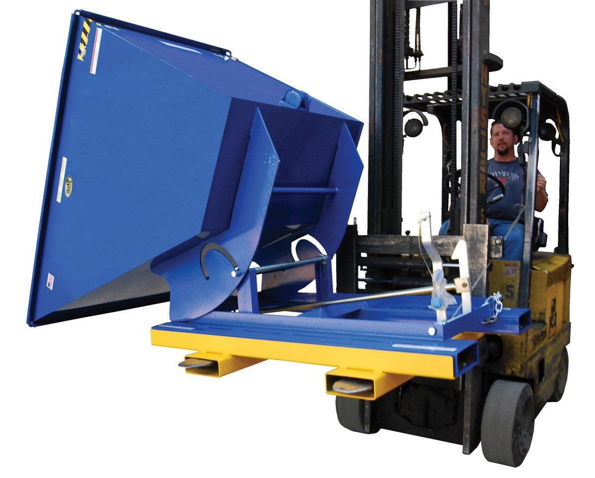 HOPPER SIDEWAYS DUMPING OPTION - Model D-TILT