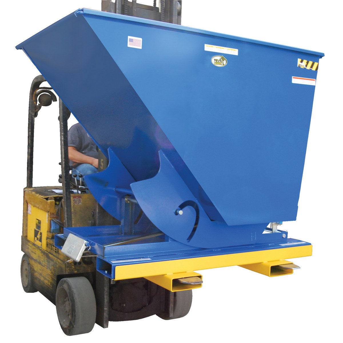 HOPPER SIDEWAYS DUMPING OPTION - Model D-TILT