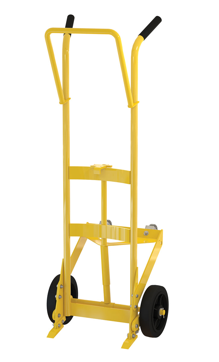 DRUM TRUCK 2 RIGID 2 SWIV RUBBER WHLS ST