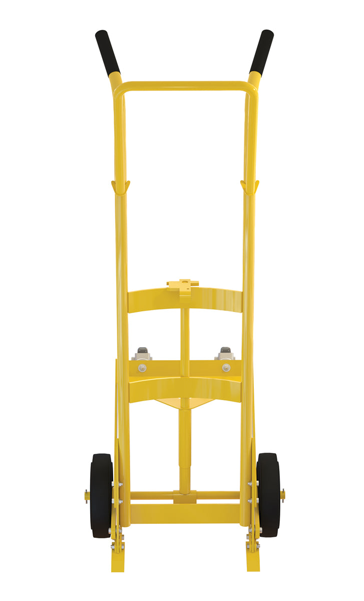 DRUM TRUCK 2 RIGID 2 SWIV RUBBER WHLS ST