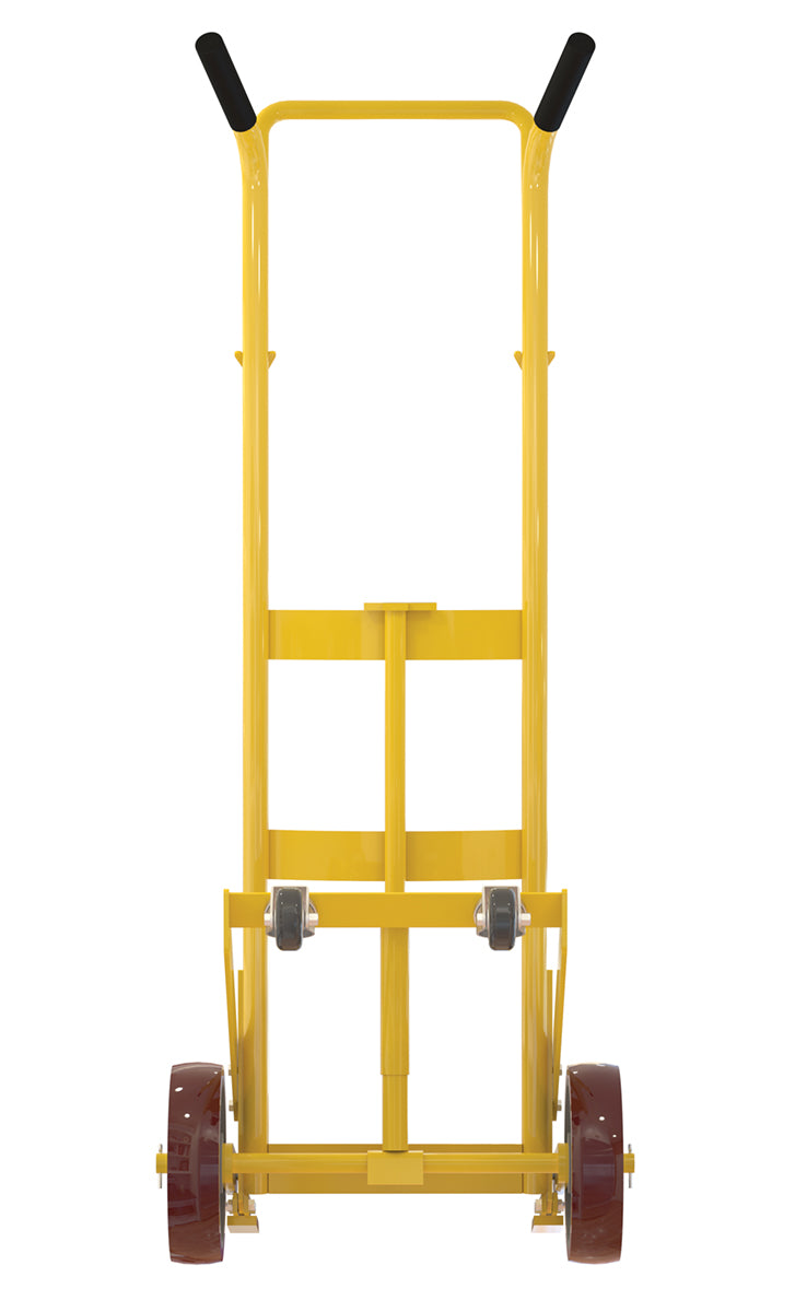 DRUM TRUCK 2 RIGID 2 SWIV POLY WHLS STEE