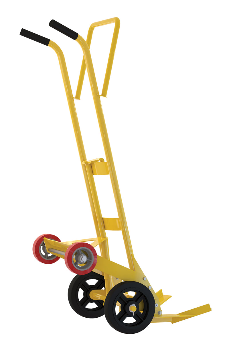 DRUM TRUCK 4 RIGID RUBBER WHEELS PLASTIC