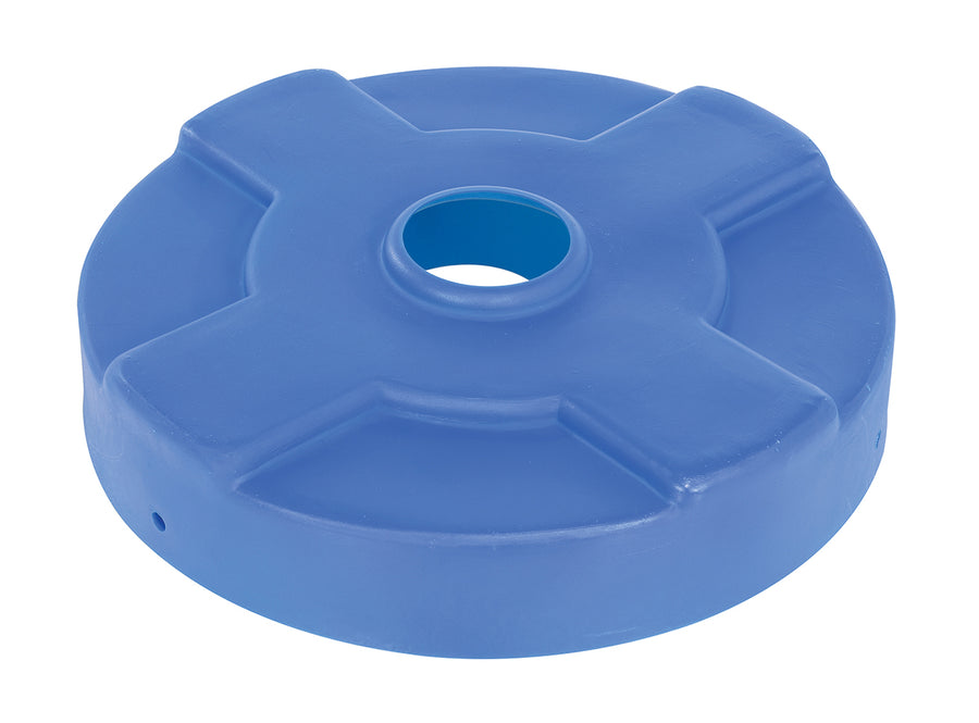 DRUM RECYCLING LID 30 GAL DRUM BLUE