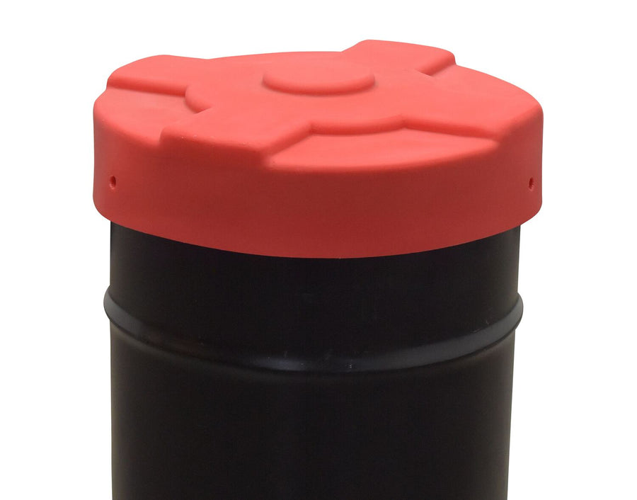 DRUM COVER 30 GALLON (CLOSED DRUMS) RED