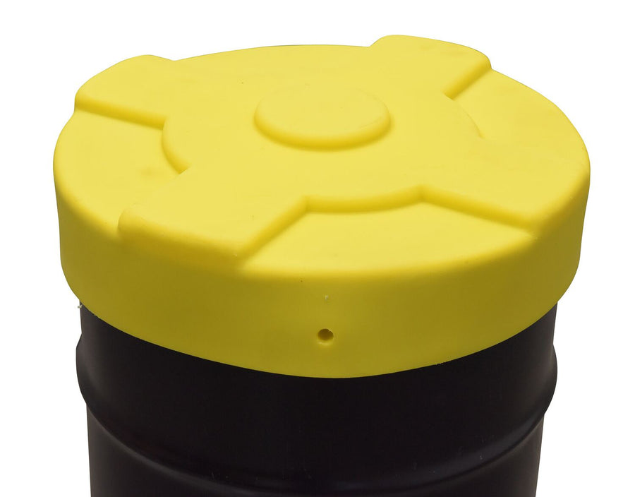 DRUM COVER 30 GALLON (CLOSED DRUMS) YEL