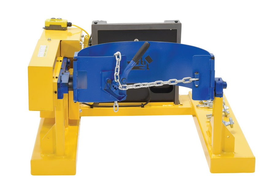 Fork Truck Drum Carrier / Rotator - 800-lbs Capacity