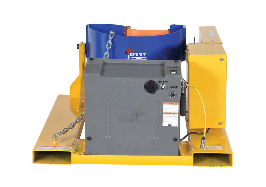 Fork Truck Drum Carrier / Rotator - 800-lbs Capacity