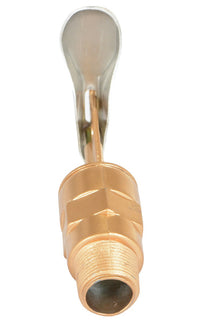 Thumbnail for DRUM FAUCET BRASS-PLATED ALUM 3/4 BUNG