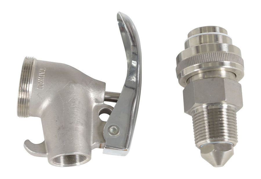 DRUM FAUCET STAINLESS STEEL 3/4 BUNG