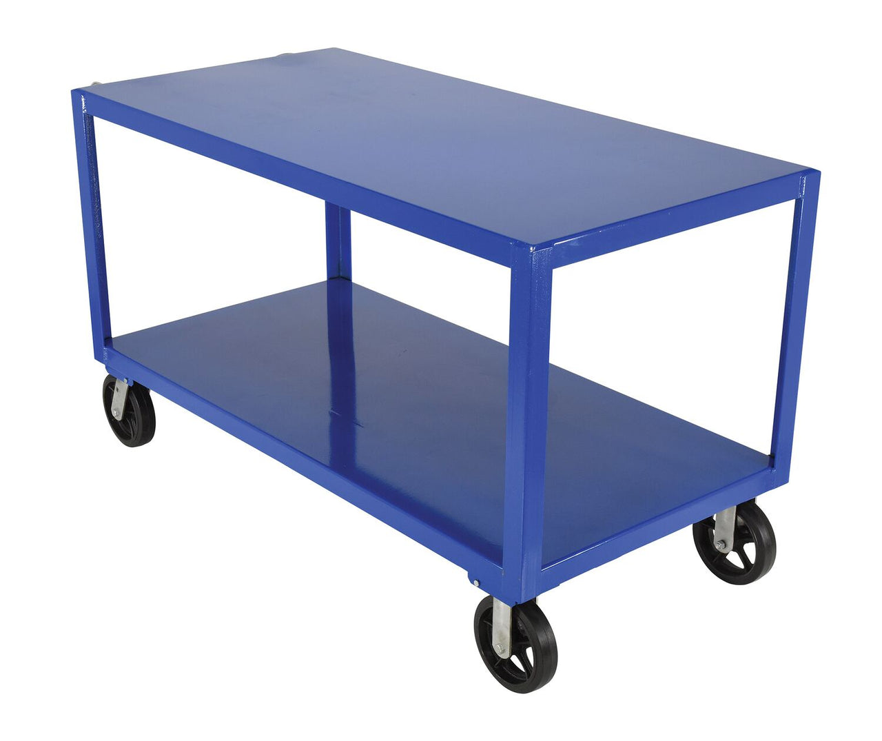 30" x 60" Ergo-Handle Cart w/ Mold-on-Rubber Casters