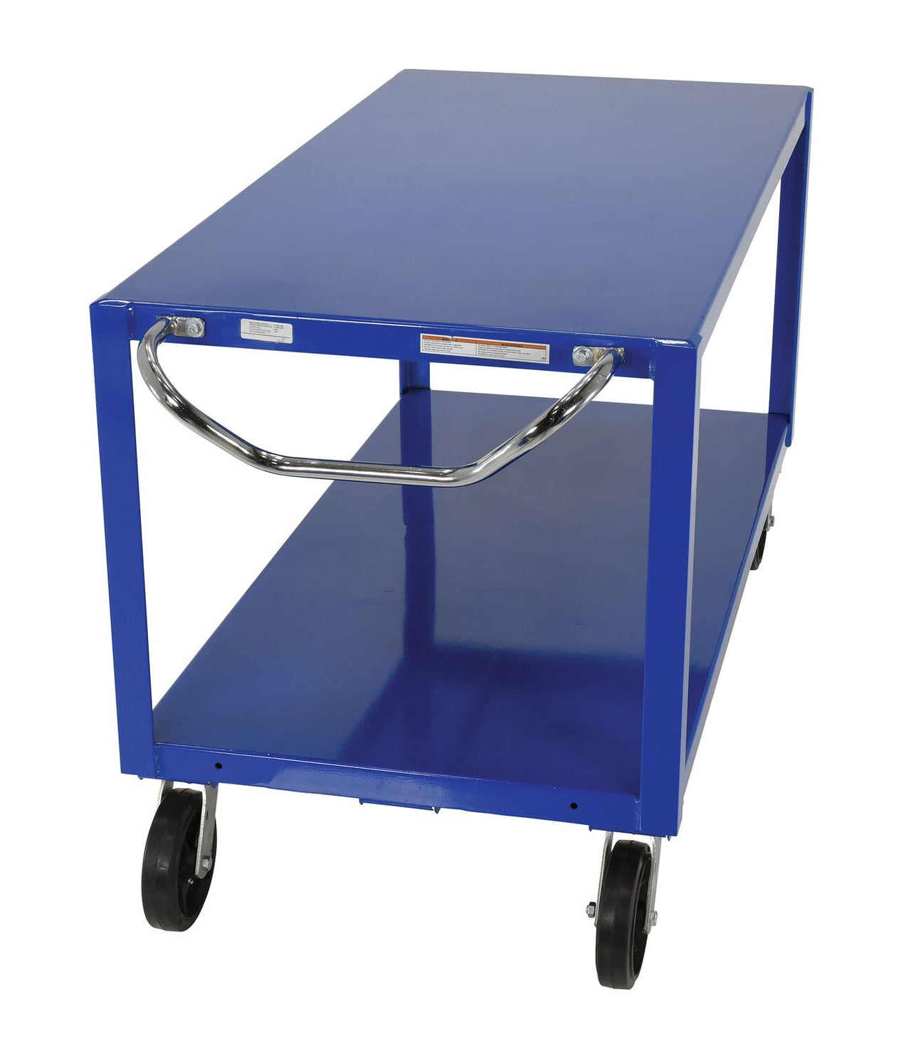 30" x 60" Ergo-Handle Cart w/ Mold-on-Rubber Casters