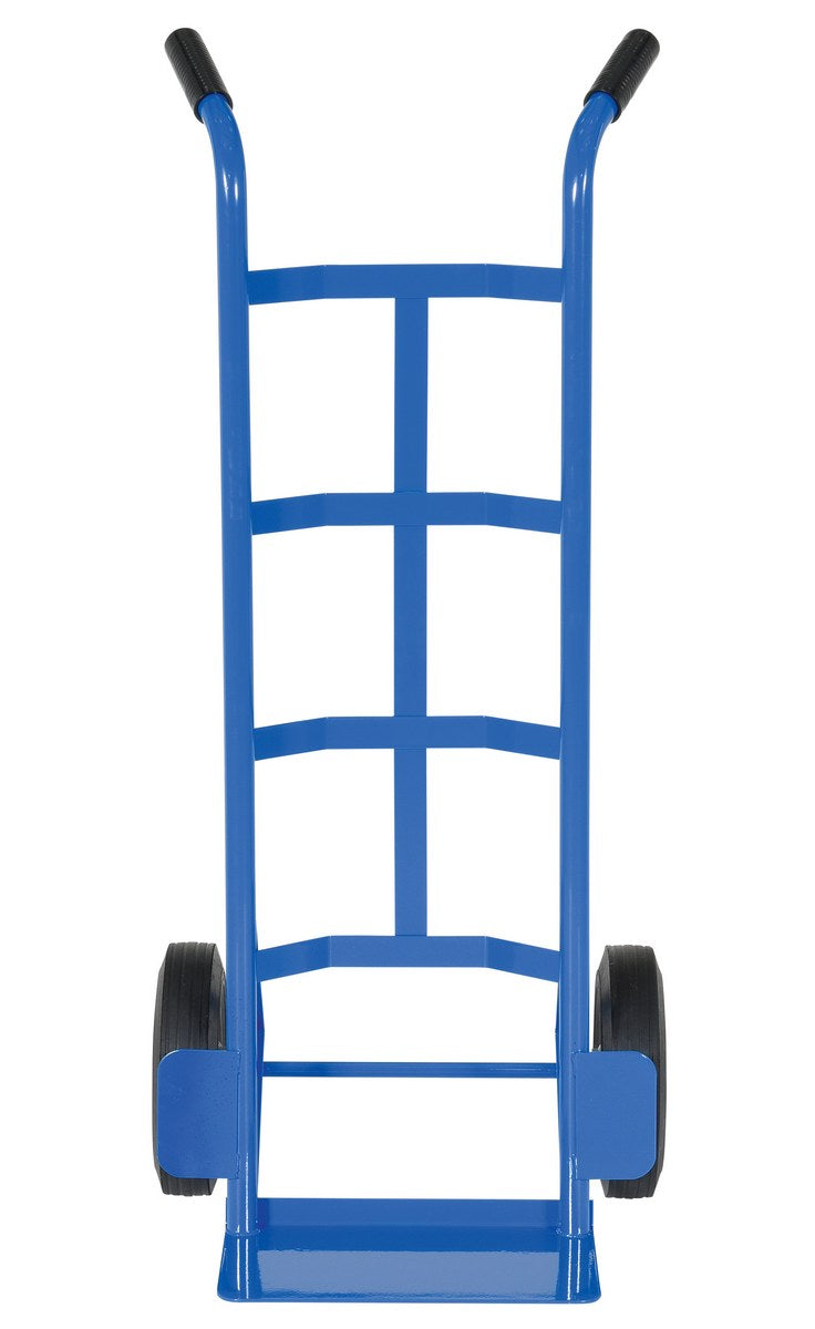 STEEL DUAL HANDLE HAND TRUCK H.R. WHEELS