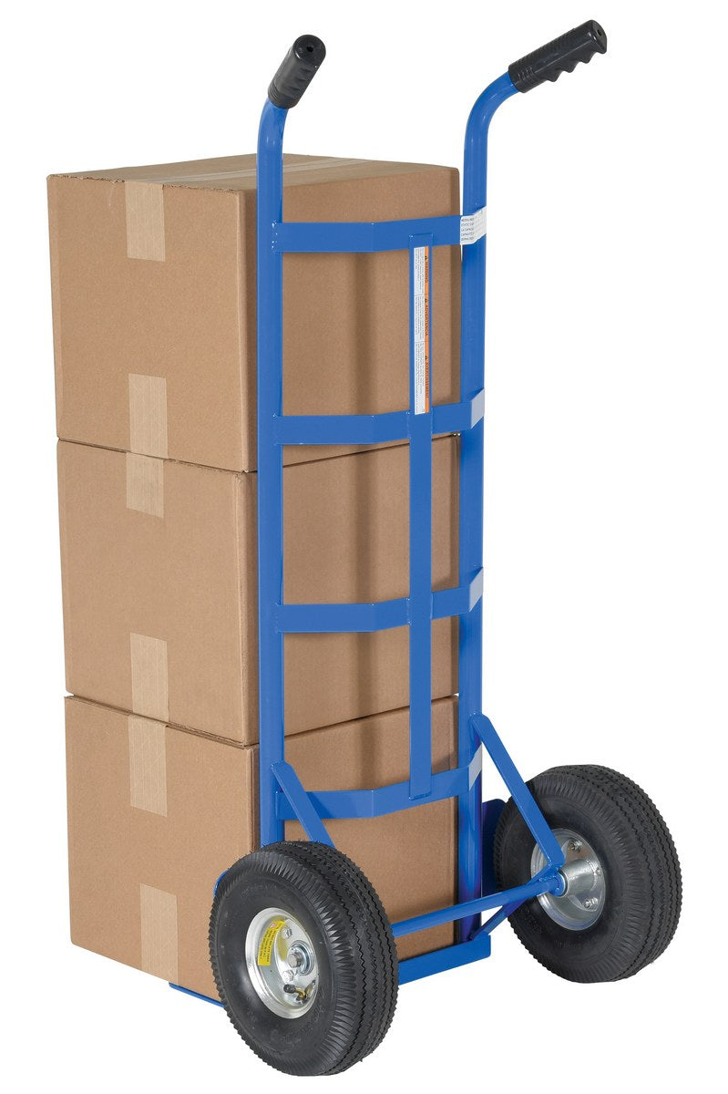 STEEL DUAL HANDLE HAND TRUCK PN WHEEL