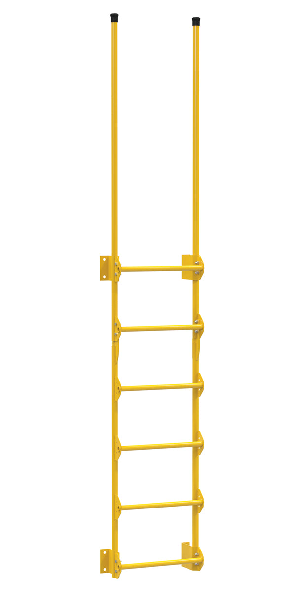 21" x 114" Walk Through Style Dock Ladder