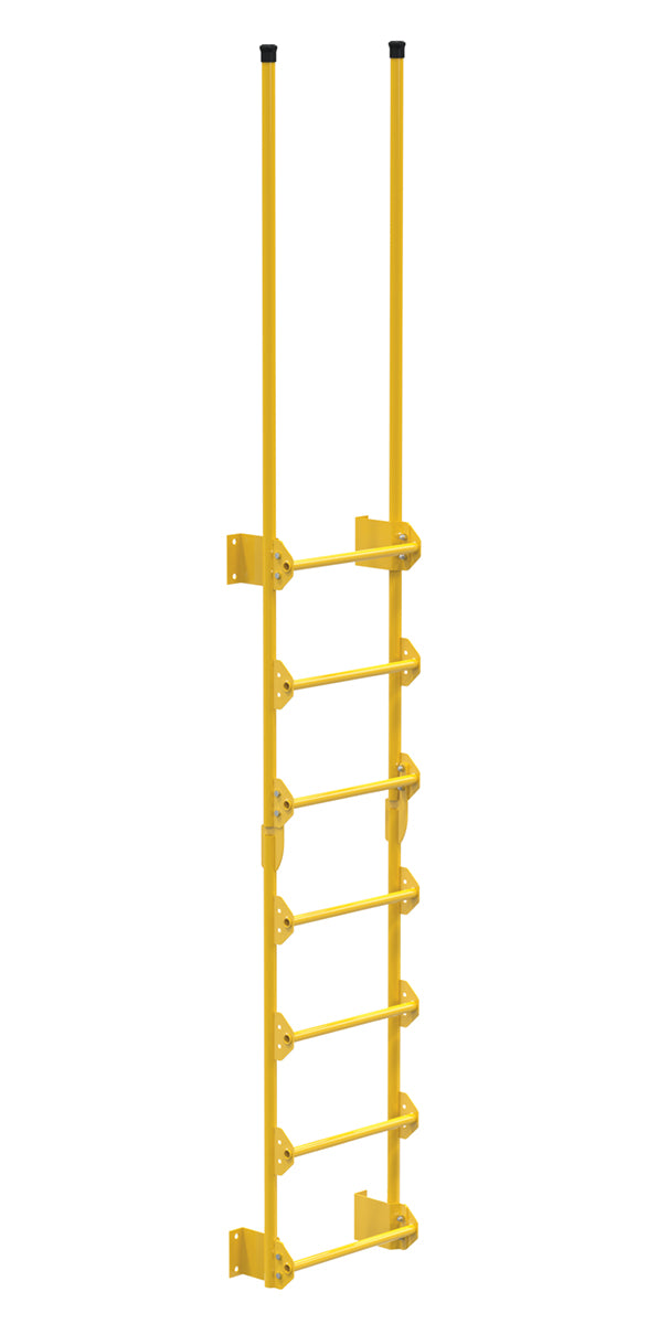 21" x 126" Walk Through Style Dock Ladder