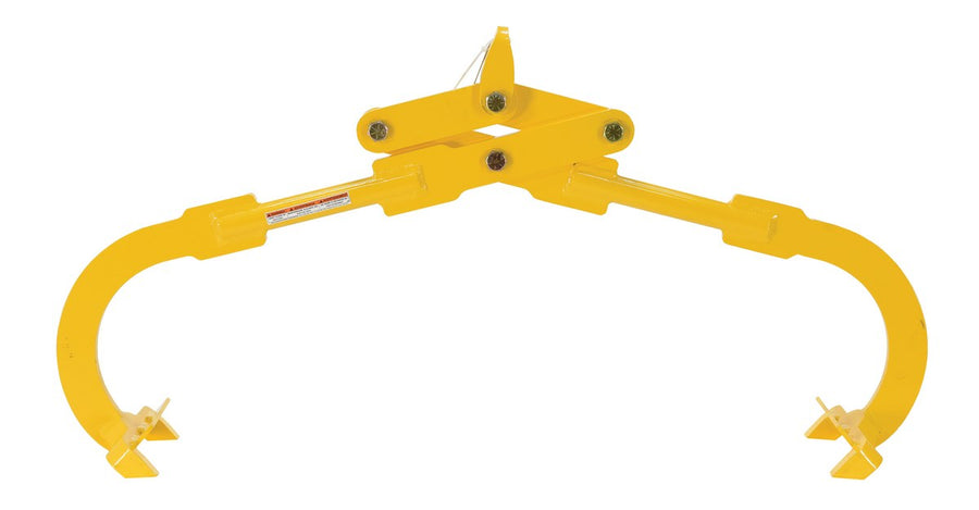 Vestil Heavy Duty Die Lifting Tongs - 2500 lb Capacity, 28" Width Opening - DLT-25