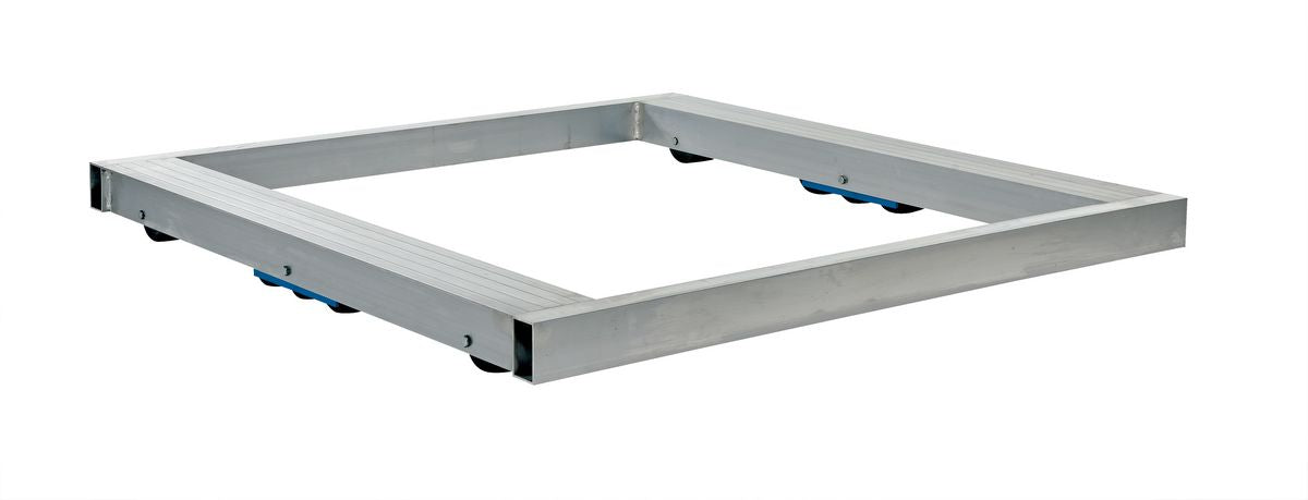 42" x 42" Aluminum Pallet Dolly w/ 8,000-lbs Capacity