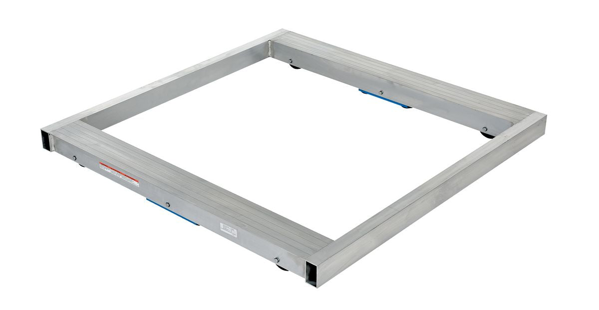 42" x 42" Aluminum Pallet Dolly w/ 6,000-lbs Capacity