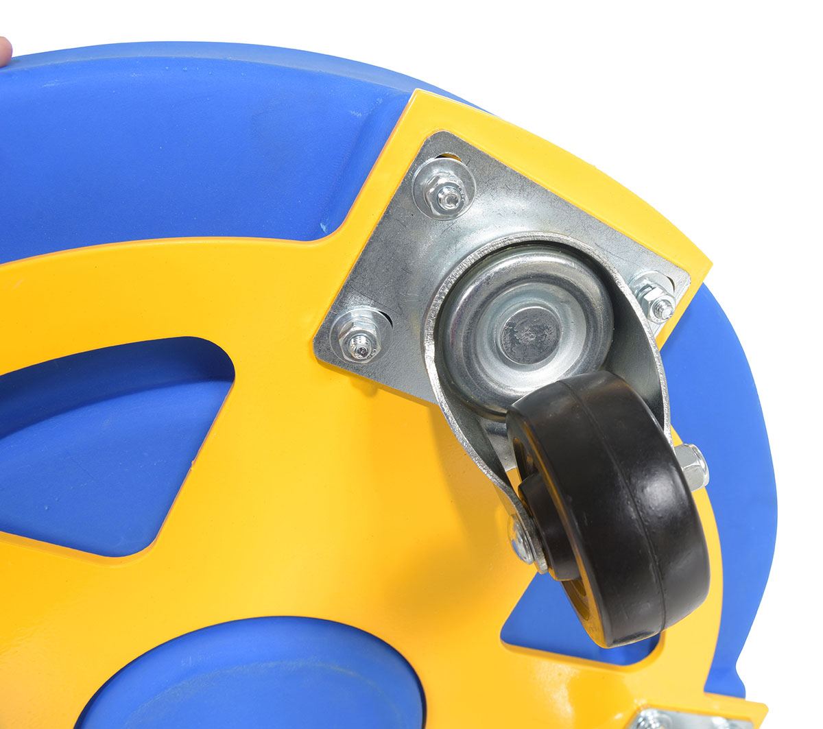 DRUM DOLLY HD POLY BLUE 30 GALLON