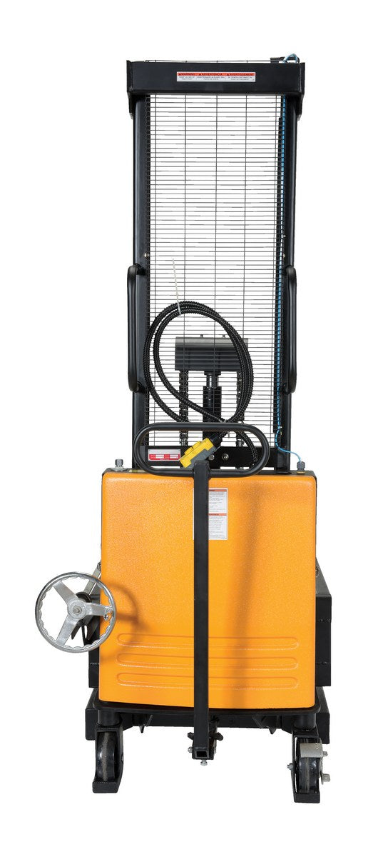 Steel Air Powered Drum Lifter/Rotator/Transporter 57 In. x 31 In. x 85 In. 550 Lb. Cap Black/Yellow