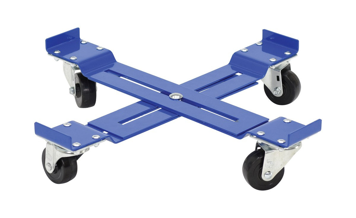 Vestil 1,000-lbs Capacity Mobile Drum Dolly - Adjustable