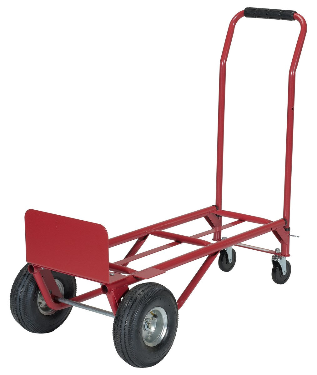 CONVERTIBLE HAND TRUCK STEEL 500 LB CAP