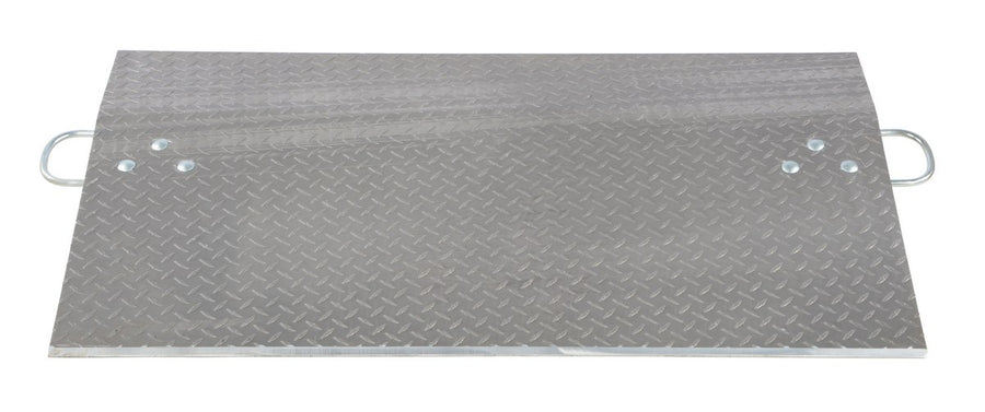 36" x 30" Aluminum Economy Dockplate - 3/8" Thick