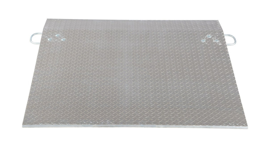 36" x 48" Aluminum Economy Dockplate - 3/8" Thick