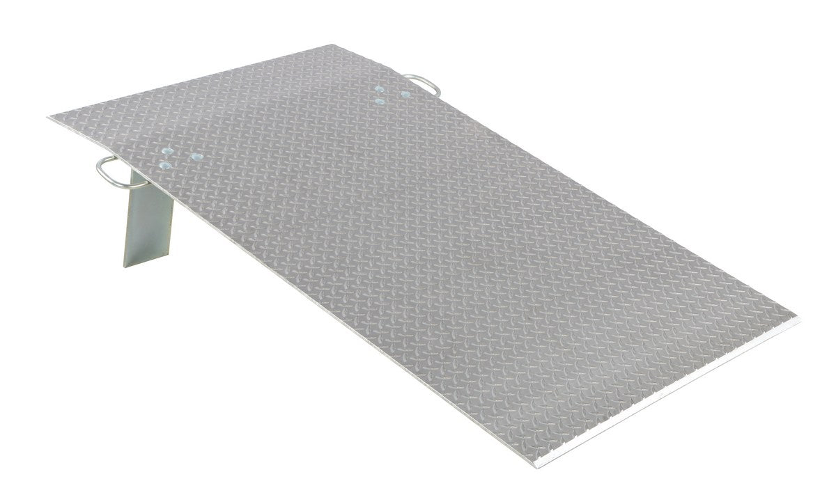 36" x 60" Aluminum Economy Dockplate - 3/8" Thick
