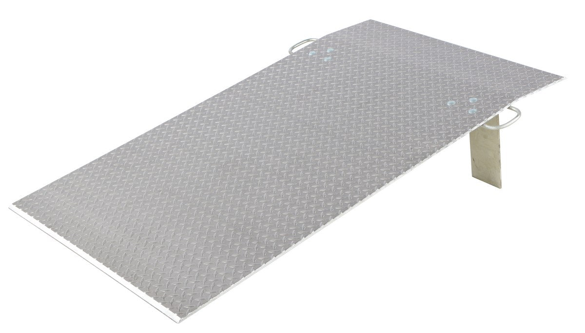 36" x 60" Aluminum Economy Dockplate - 3/8" Thick