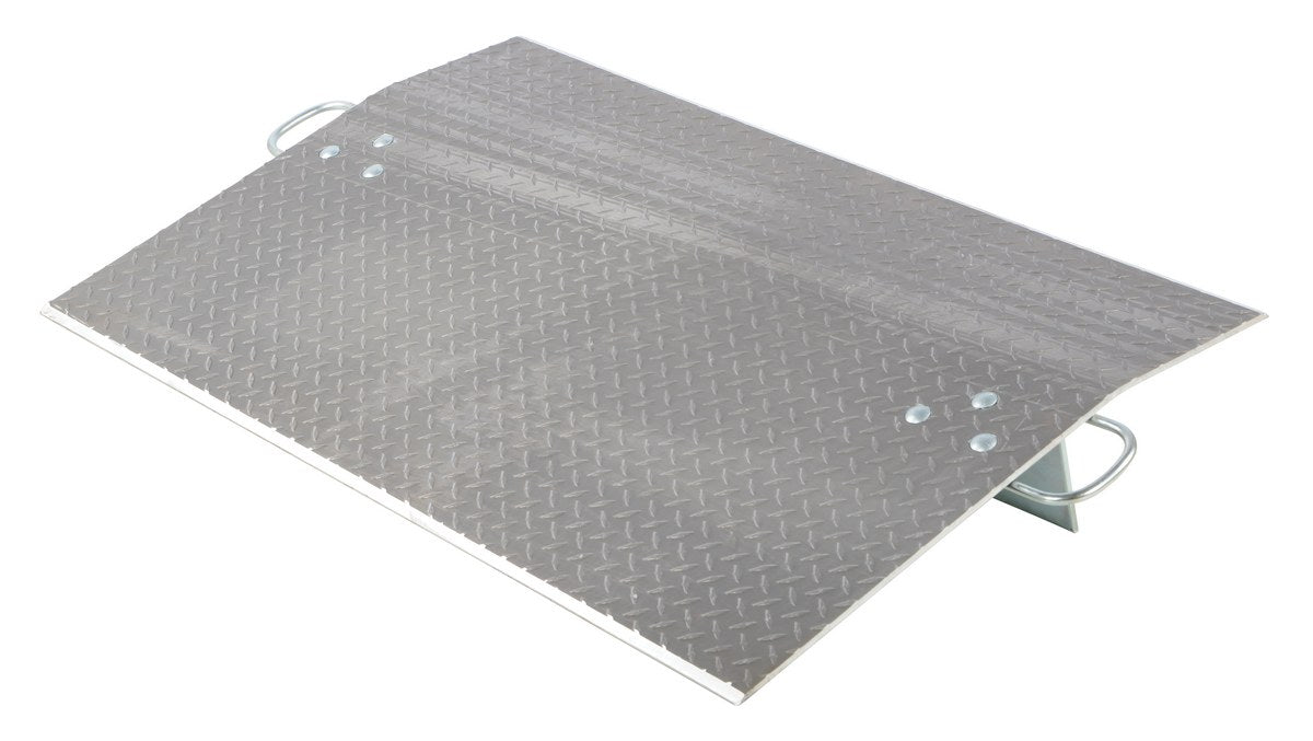 48" x 30" Aluminum Economy Dockplate - 3/8" Thick
