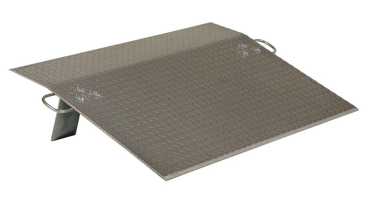 Aluminum Dock Plate 36" x 48" x 9.5", Capacity 3,500 lbs