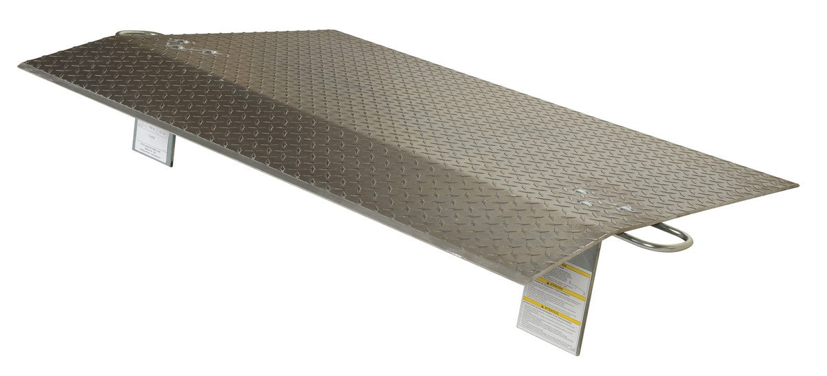 Aluminum Dock Plate 36" x 48" x 9.5", Capacity 3,500 lbs